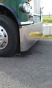Custom chrome truck bumper